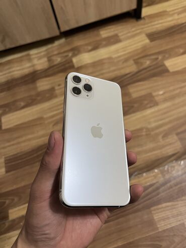 реплика айфон бишкек: IPhone 11 Pro, Колдонулган, 256 ГБ, Ак, Каптама, 69 %