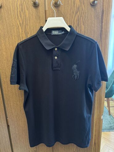 Köynəklər: Futbolka, Ralph Lauren, M (EU 38), rəng - Göy