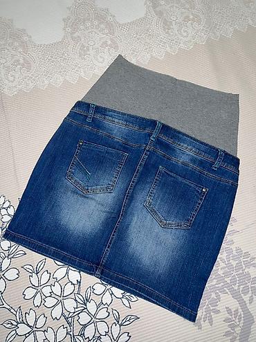 Юбки: Продаю джинсовые юбки для беременных Германия Резинка очень комфортная — 6