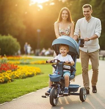 vespa za devojcice: TRICIKL 4003 PLAVI – savršen za prve vožnje Tricikl 4003 plavi je — 2