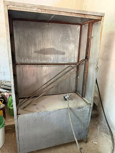 жарка: Газовая шаурма-машина/гриль-шаф для жарки мяса на вертикальном — 1