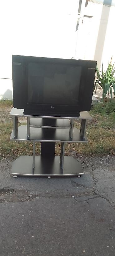 Техника и электроника: LG kineskop televizoru və metal-plastik TV stendi Məhsul təsviri: - — 1