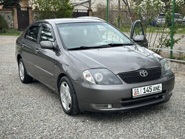toyota 2002: Toyota Corolla: 2002 г., 1.6 л, Автомат, Бензин, Седан