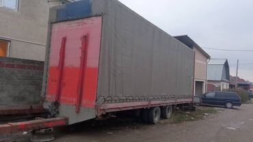 купить прицеп самосвальный для камаза бу в Кыргызстан: Тандем прицеп " eichelberger" 1996год выпуска 65 кубов высота 3метра