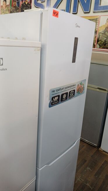 Soyuducular: Midea iki qapılı soyuducu-dondurucu - Aşağıda dondurucu bölmə