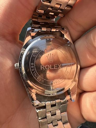 Классические часы: Наручные часы с зеленым циферблатом в стиле Rolex Oyster Perpetual — 3