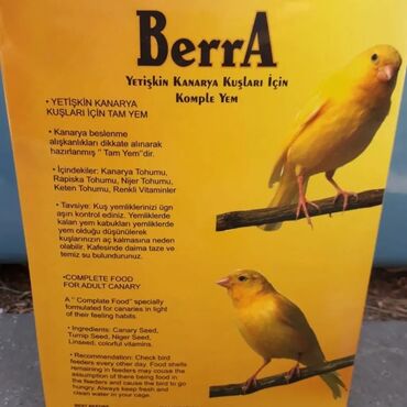 Yemlər: Quş yemləri 1-azn Qırmızı darı topdan 1azn Pərakəndə 1,50azn 1-kq — 9