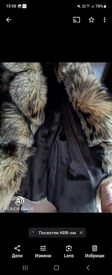 bunda polovna: Ženska bunda od prirodnog krzna – model do kukova. - Krzno: višebojno — 7