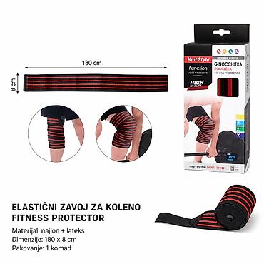 KMT (Sport) – Štapići/elodstične trake za kolena za fitnes – zaštitna