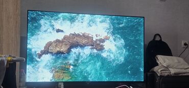 телевизоры продажа: Телевизор Samsung LED с тонкими рамками, диагональ около 55–65"
