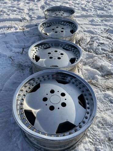 Диски: Литые Диски R 17 BMW, Комплект, отверстий - 5, Б/у — 3