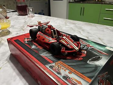 Другие строительные блоки: Конструктор DECOOL Dazzling Red Racing Car (модель 3412) - Тематика — 2