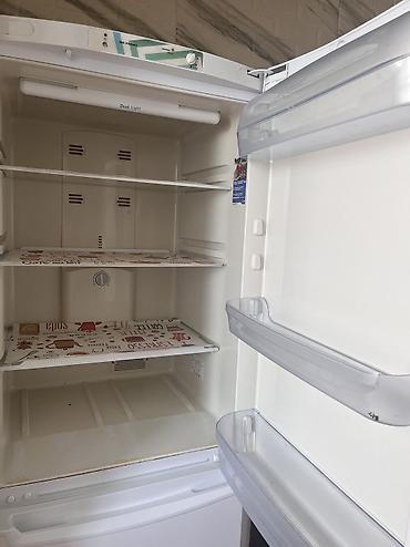 Soyuducular: İşlənmiş 2 qapılı Indesit Soyuducu Satılır, rəng - Ağ — 3