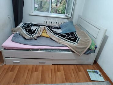 шкаф кровать: Спальный гарнитур, Двуспальная кровать, Б/у