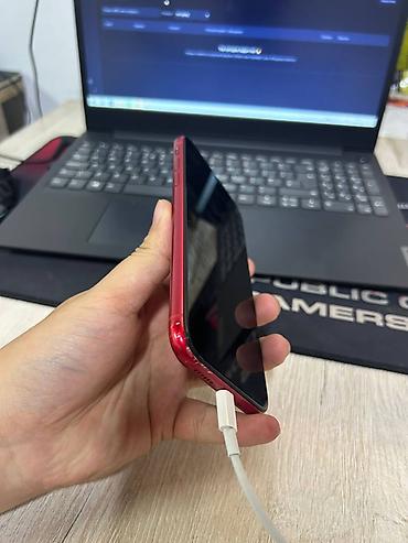 Уюлдук телефондор жана аксессуарлар: IPhone Xr, Колдонулган, 128 ГБ, Кызыл, Кабель, 100 % — 3