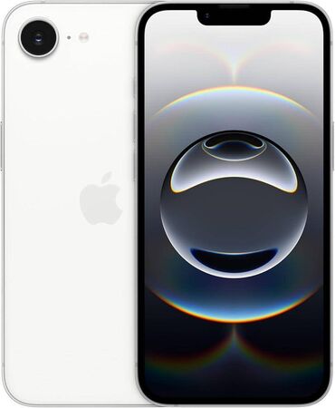 арзан айфон: IPhone 16e 🍏, Новый, 128 ГБ, White Titanium
