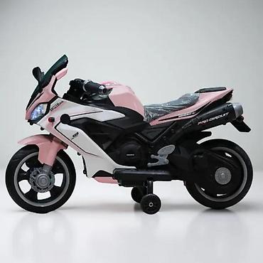 avion igracka za decu: Dečiji električni motor – sportski model sa pomoćnim točkićima - — 5