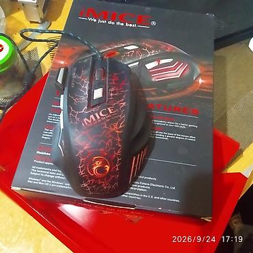 wireless mouse: Игровая крурая, проводная мышь iMice A7 - 7 кнопок, включая — 2