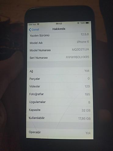 iphon 7 plus: IPhone 6s, Space Gray, Barmaq izi — 5