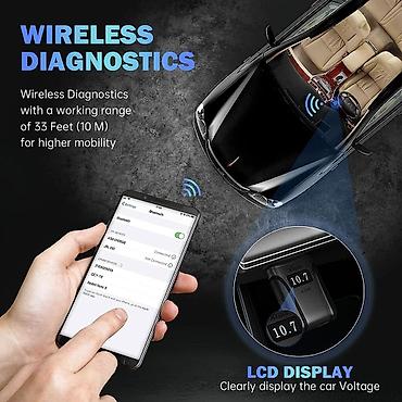 Alati za automobile: Novo- XTOOL Anyscan A30D V2.0 Bluetooth OBD2 CANFD FCA Cena skenera — 22