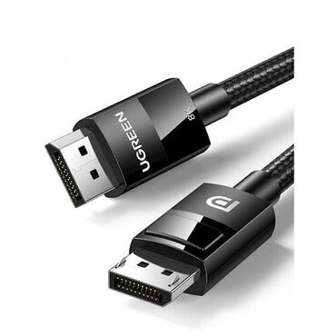 Səsgücləndiricilər, qulaqlıqlar və mikrofonlar: 🔌 UGREEN DP120 DisplayPort 1.4 Kabel – 8K Keyfiyyətində Stabil Görüntü