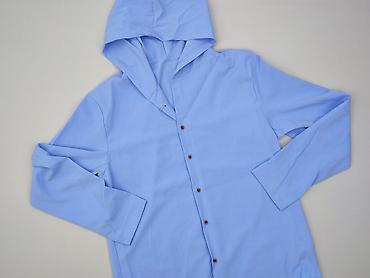 bluza admor niebieska: Bluza z kapturem damska, rozmiar L — 1
