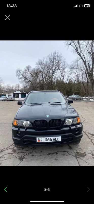 BMW: BMW X5: 2000 г., 3 л, Автомат, Газ