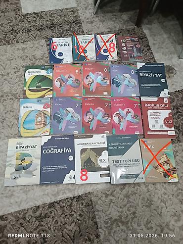 Testlər: Salam kitablar satılır səliqəli vəziyyətde saxlanıb, istəyənlər whp — 1