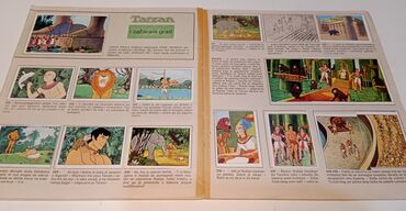 Sličice i albumi za sličice: Album sa slicicama TARZAN 1982.Edizioni Panini *izdanje Dečije novine — 4