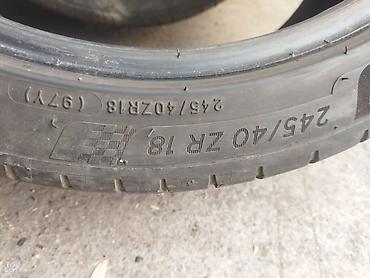mishlen: Шины 245 / 40 / R 18, Лето, Б/у, Пара, Легковые, Германия, Michelin — 1