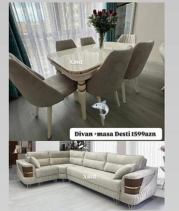 stol stul gəncə: Divan və Masa dəstləri — 1