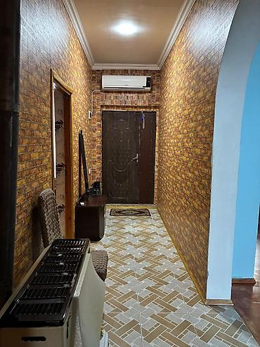 isti hovuzlu evler: 3 otaqlı həyət evi - Plan: geniş dəhliz, 3 ayrı otaq, mətbəx və — 2