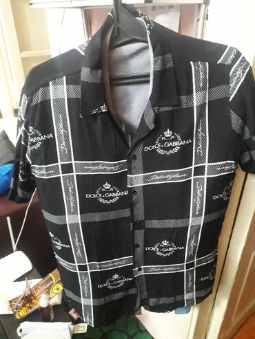 dolce milk: Köynək Dolce & Gabbana, 2XL (EU 44), rəng - Qara