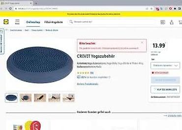 Rekviziti za vežbanje: Yoga Balance Disc – balans jastuk za vežbanje - Namena: poboljšanje — 12