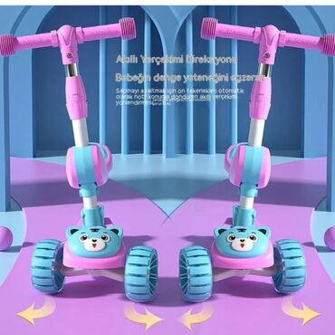 Samokatlar: Scooter 🌀 Açılıb yığılır 🌀 Oturub sürmək olur 🌀 işıqlı 🌀 səbəti ve -da lalafo.az — 13 Samokatlar: Scooter 🌀 Açılıb yığılır 🌀 Oturub sürmək olur 🌀 işıqlı 🌀 səbəti ve — 13