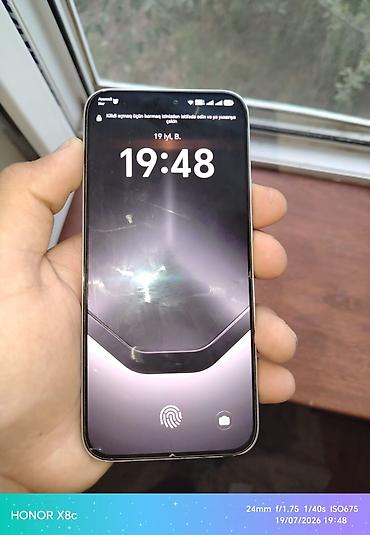 honur 400 pro: Honor X8c, 256 GB, rəng - Gümüşü, Barmaq izi — 2