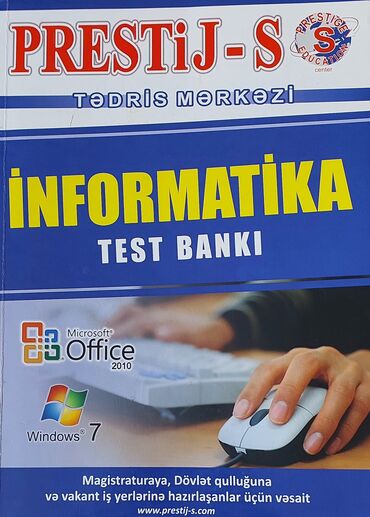 magistr informatika pdf: PRESTİJ-S Tədris Mərkəzi nəşrləri – informatika və məntiq üzrə dərs