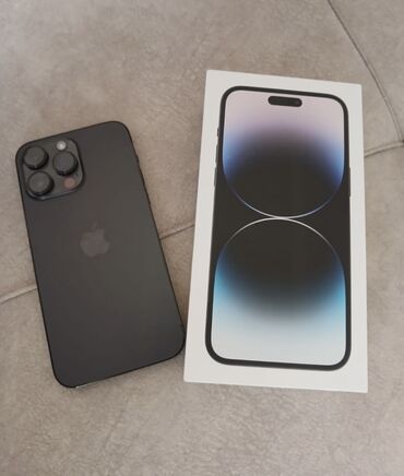 azerbaycan iphone 15 pro max fiyat: IPhone 14 Pro Max, 256 GB, Qara, Face ID