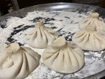Другие продукты питания: Ev üsulu xinkal – dondurulmuş, bişirməyə hazır. Dusbere (balaca boyuk