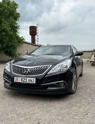 рассрочкага машина алам: Hyundai Grandeur: 2016 г., 3 л, Автомат, Газ, Седан