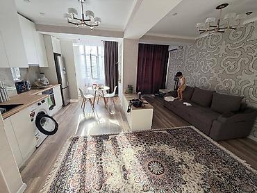 достук отель: 1 комната, 41 м², Ата-Тюрк парк Элитка, 12 этаж, Евроремонт — 2