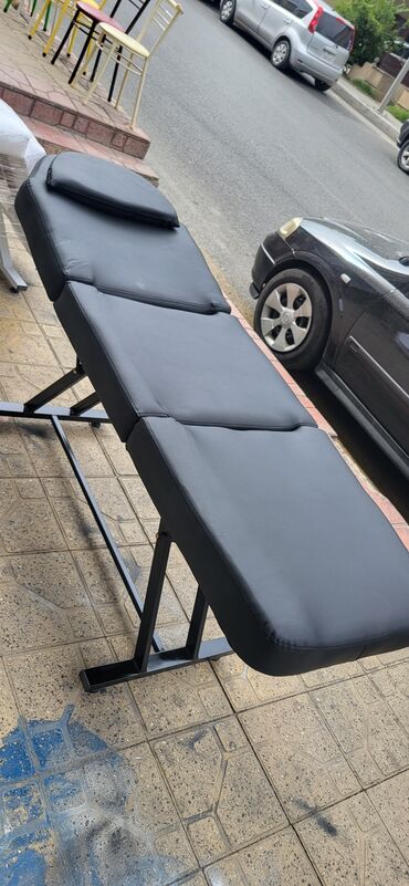 Çarpayılar: Yeni, Masaj kuşetkası, Qatlanan, rəng - Qara
