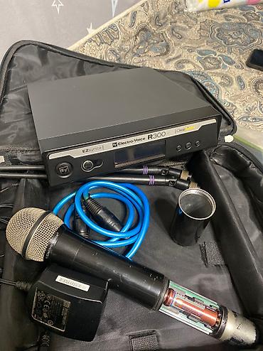 Вокальные микрофоны: Дистанционный микрофон Electro-Voice Model R 300 receiver Band C — 6