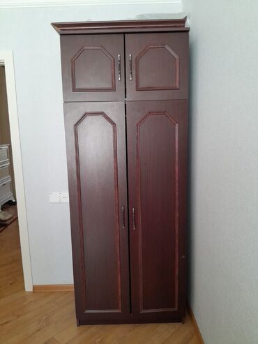 вешалка шкаф: Шифоньер, Б/у, 2 двери, Купе, Угловой шкаф, Азербайджан