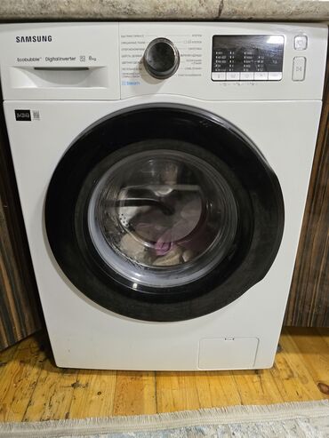 Paltaryuyan maşınlar: Paltaryuyan maşın Samsung, 8 kq, Yeni, Avtomat, Qurutmasız, Kredit yoxdur, Ünvandan götürmə — 2