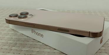 14 pro kabro: IPhone 16 Pro Max, 256 GB, Qızılı, Face ID — 6