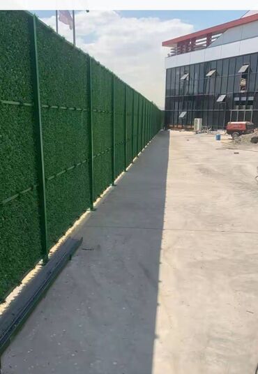 Bağ və bostan üçün digər məhsullar: Yaşıl dekorativ hasar-çim çit-setka qazon. Şirkətimiz tərəfindən — 13