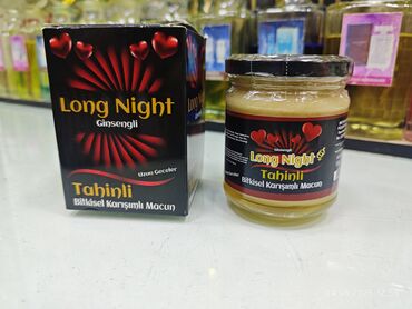 istah acan vitaminler: "Long Night" ginsenqli tahinli bitki tərkibli qarışımı macunu. Enerji