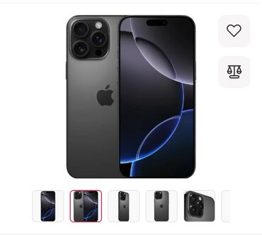 sud ceken masin qiymeti: IPhone 16 Pro Max, 256 ГБ, Black Titanium, Гарантия, Отпечаток пальца, Face ID