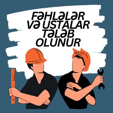 Digər ixtisaslar: Masazıra Qaz turbalarının kraskalanmağna Usta və Fəhlələr tələb olunur